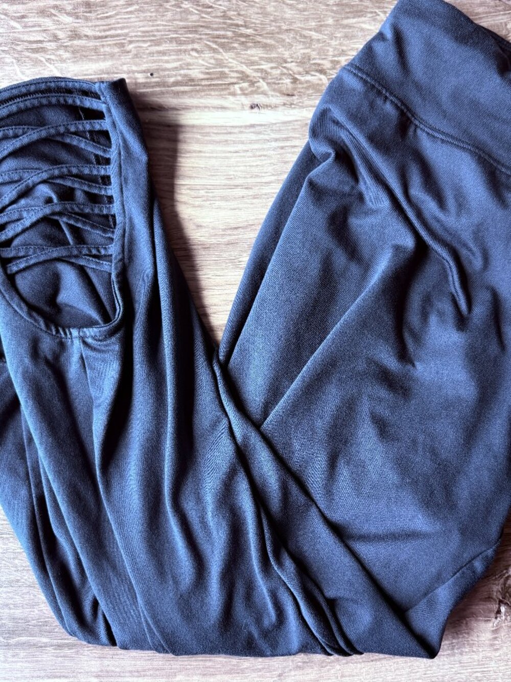 Simply Vera Vera Wang Navy Leggings Size Large